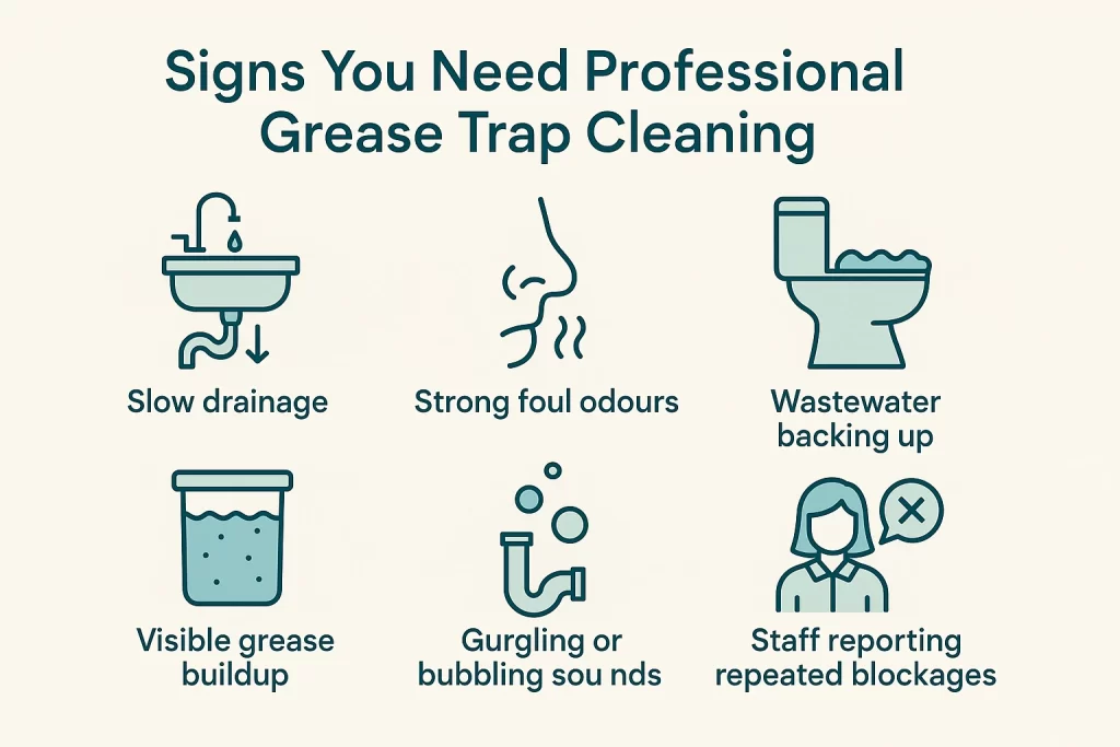 Signs Your Grease Trap Is Overdue for Professional Cleaning