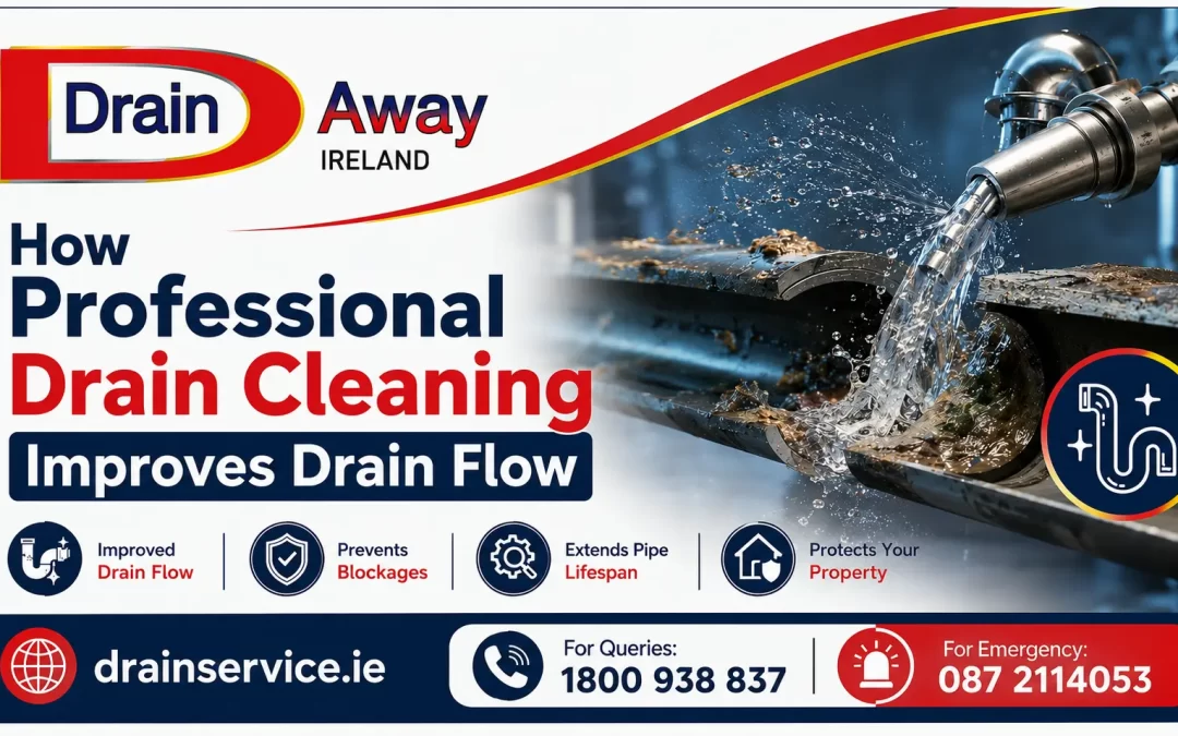How Professional Drain Cleaning Improves Drain Flow
